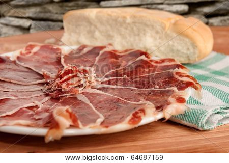Plate Of Ham