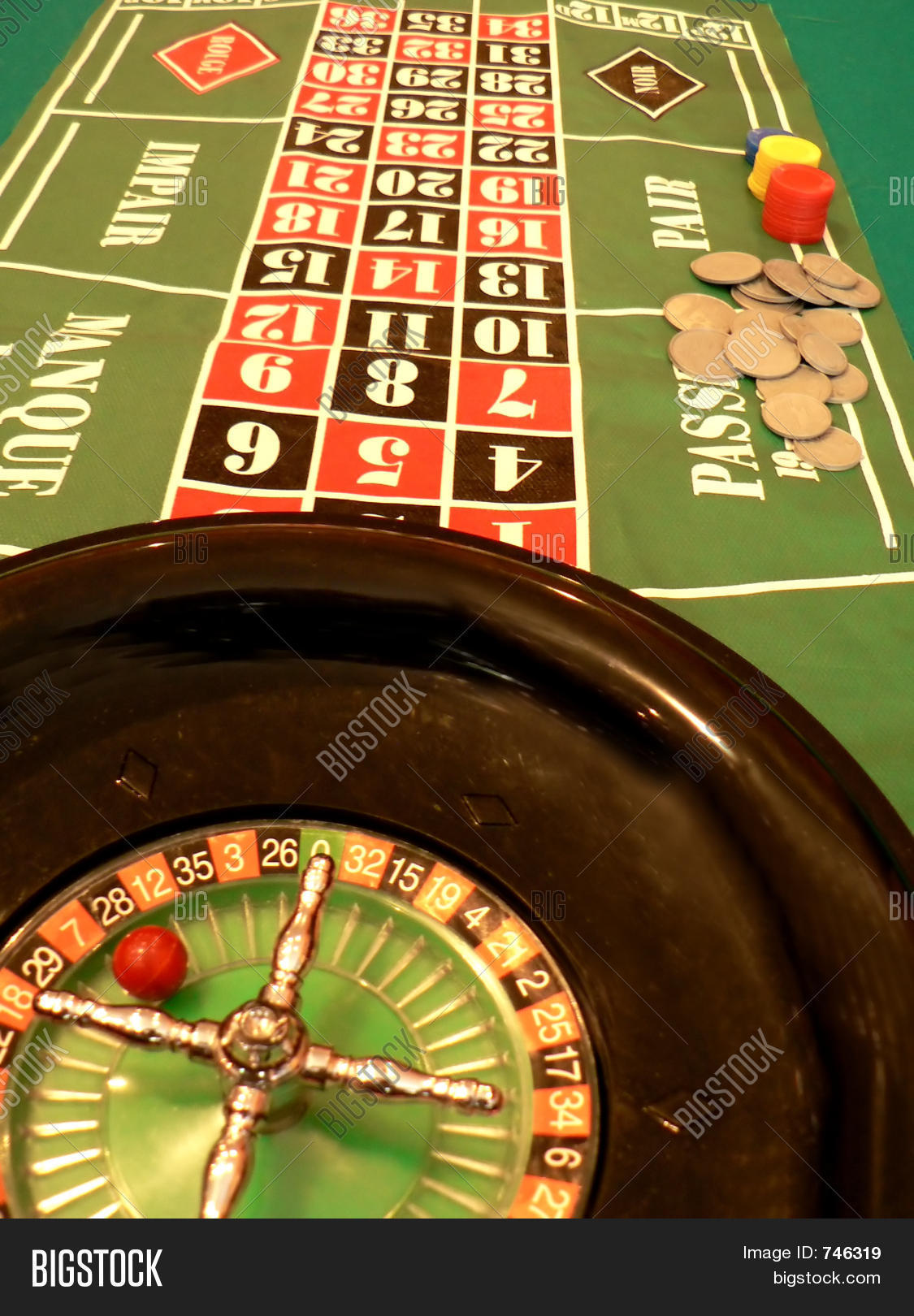Roulette Table Image & Photo (Free Trial) Bigstock