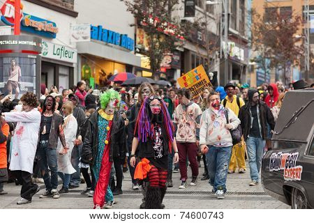 Montreal Zombie Walk