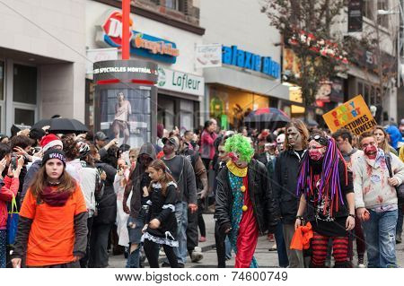 Montreal Zombie Walk