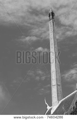 chimney of crematory