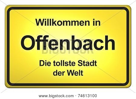 yellow city limit sign