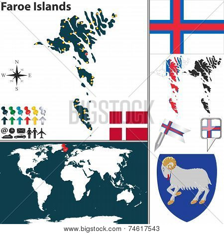 Map Of Faroe Islands