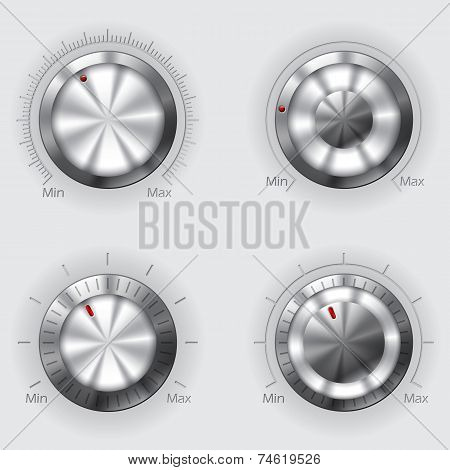 Metallic Volume Controllers
