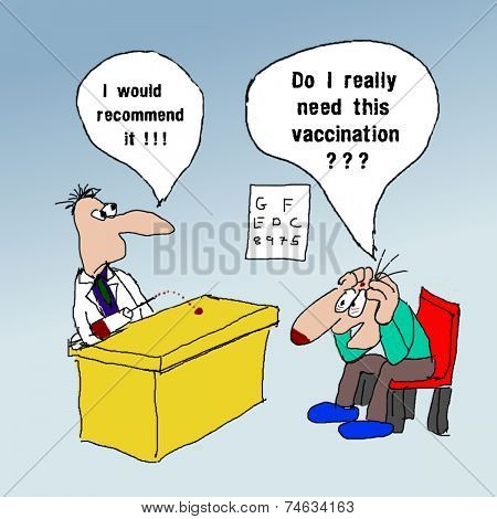 Comic: Vaccination Recommendation