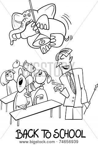 Back To School Coloring Page