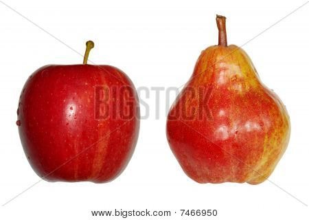 Pomme et poire