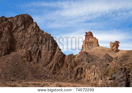 Valley Of Castles In Sharyn Canyon