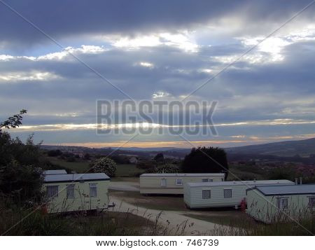 Ciel au crépuscule