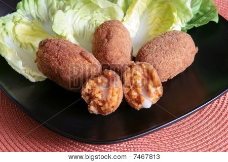 Roman SupplÃ¬ (rice Croquettes)