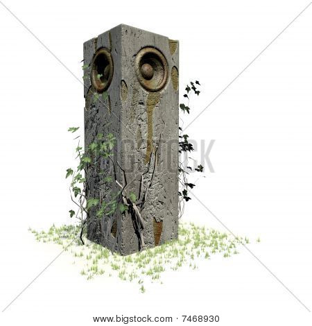 oude luidspreker geluidssysteem deejay jungle woofer DJ