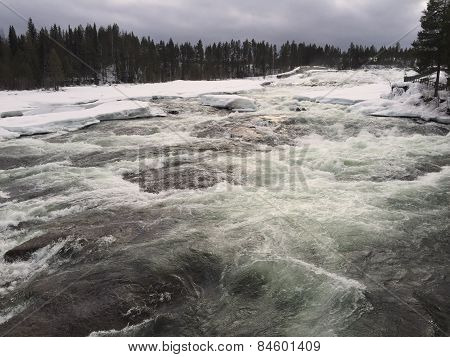 storforsen in winter