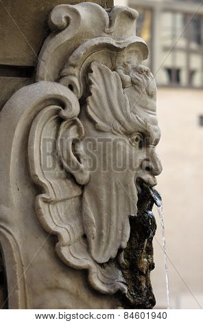 Renaissance Fountain in Florence