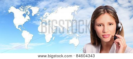 call center operator international contact