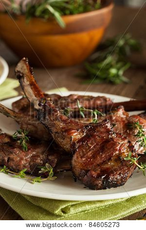 Organic Grilled Lamb Chops