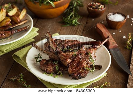 Organic Grilled Lamb Chops