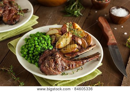 Organic Grilled Lamb Chops