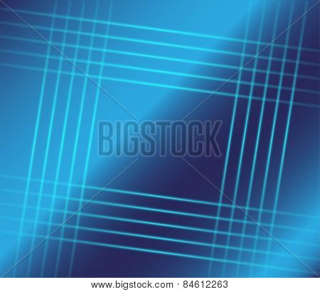 Abstract blue squares background