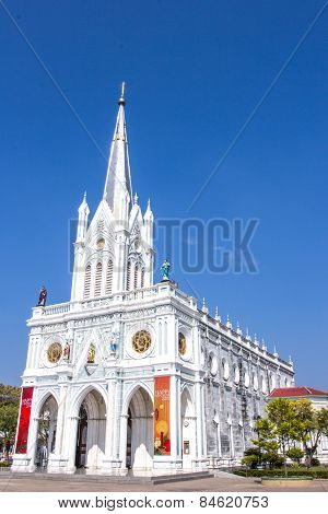 Catholic Church At Samut Songkhram, Thailand