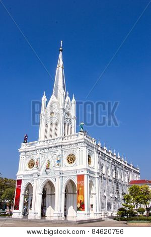 Catholic Church At Samut Songkhram, Thailand