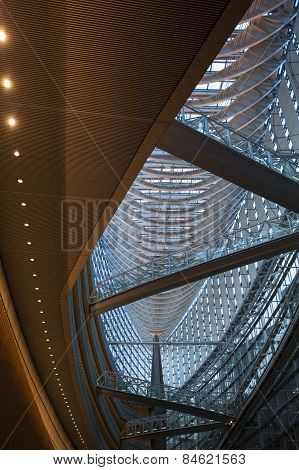 Inside details of a steel based structure