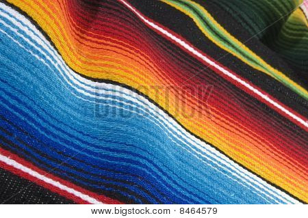 Poncho messicano colorato