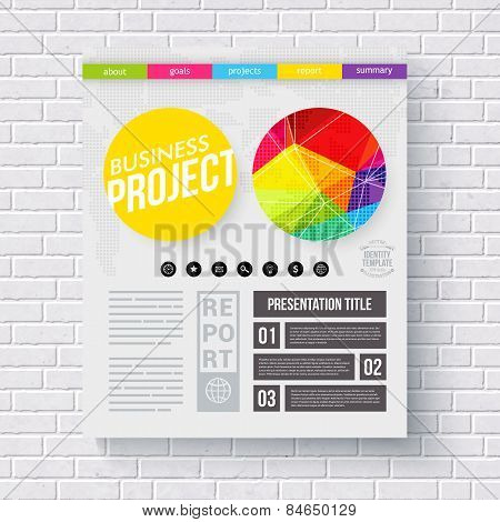 Business Report presentation template