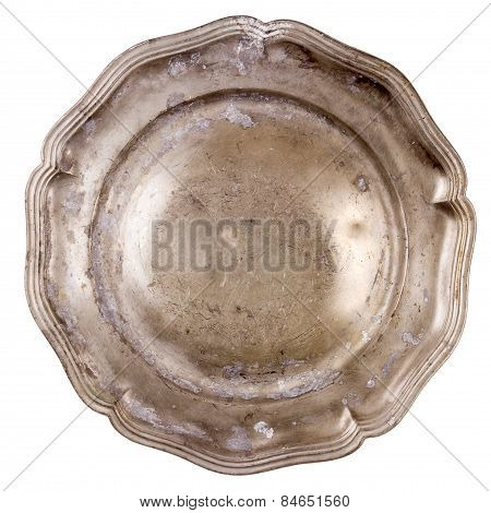 Old Pewter Plate