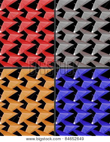Background - Seamless Texture - Triangles