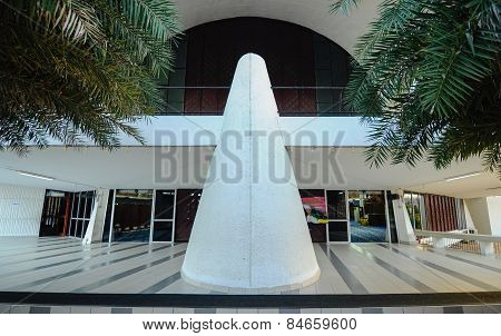 Pillar of Negeri Sembilan State Mosque in Negeri Sembilan, Malaysia