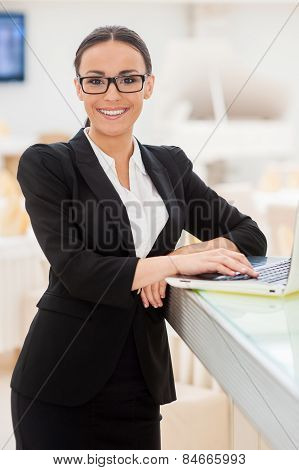 Confident Businesswoman.