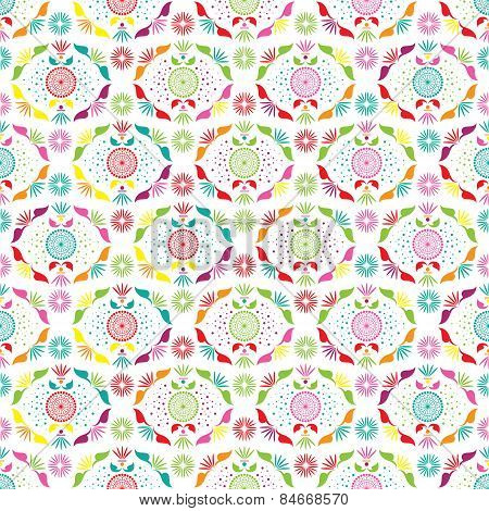 Flower Pattern Background