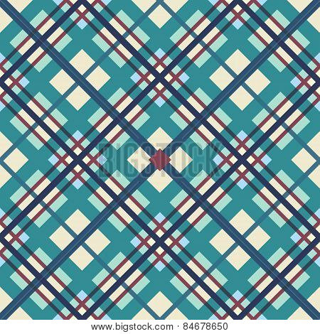 The Geometric Pattern Of Intersecting Strips