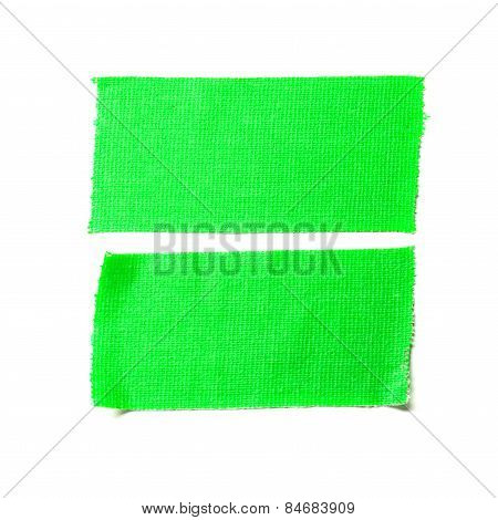 Green Matte Cloth Tape