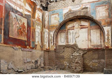 Ruins Of Herculaneum, Italy