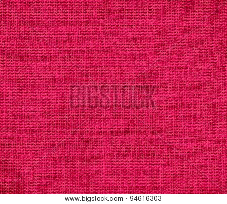 Debian red burlap texture background