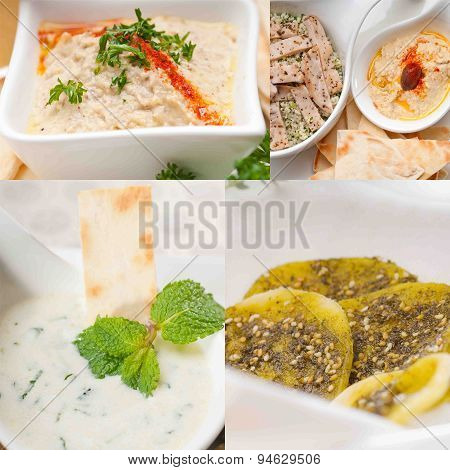 Middle East Food Collage