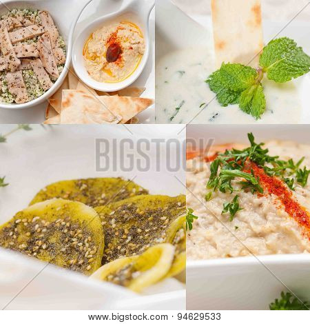 Middle East Food Collage