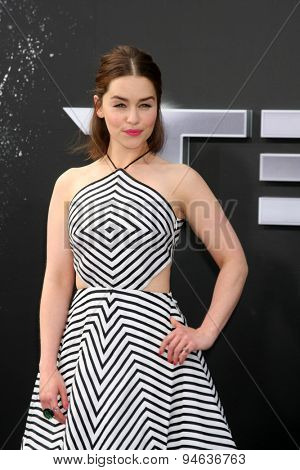 LOS ANGELES - JUN 28:  Emilia Clarke at the 