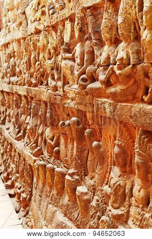 Terrace Of The Leper King, Angkor Wat, Cambodia