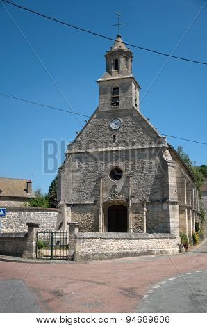 France, Picturesque Village Of Montagny En Vexin