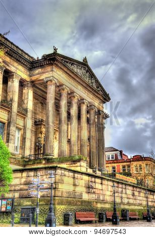 Harris Museum And Art Gallery In Preston - England