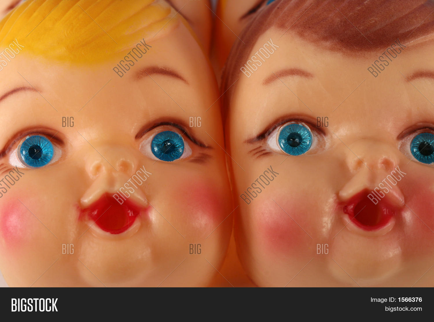 Plastic Doll Faces Image & Photo (Free Trial) Bigstock