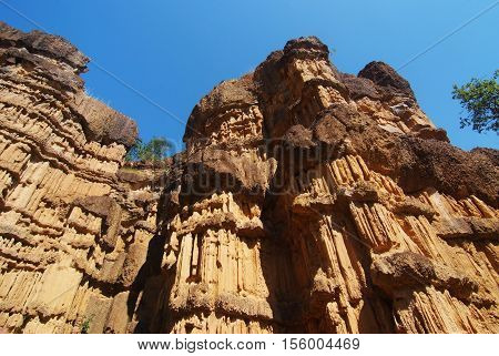 Pha Chor (Grand Canyon Chiang Mai ) DOI Lo of Chiang Mai Mae Wang National ParkThailand