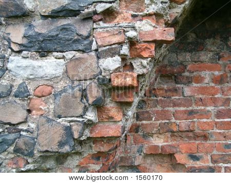 Egy történelmi épület Brickwall