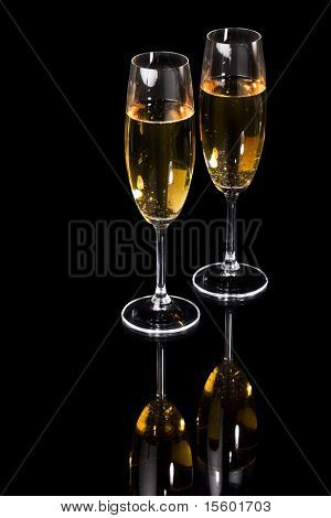 Champagne Flutes On Image & Photo (Free Trial) | Bigstock