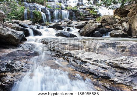 Mae Ya waterfall, Doi Inthanon national park, Chiang Mai  Thailand