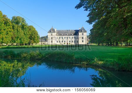 The Castle (chateau) Of Ancy-le-franc