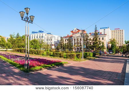 Ulan-ude City In Russia