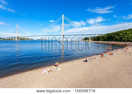 Russky Russian Bridge, Vladivostok